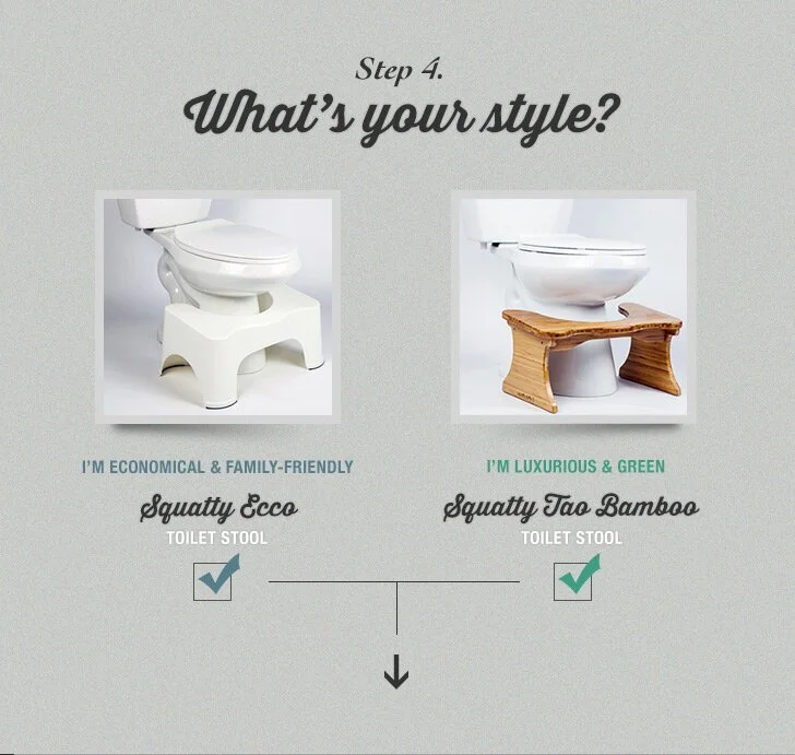 Squatt Potty - Step 4